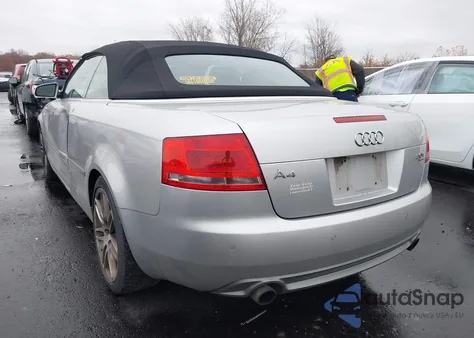 2009 Audi A4 2.0T Cabriolet Quattro from USA, damaged, VIN WAUDF48H79K008418